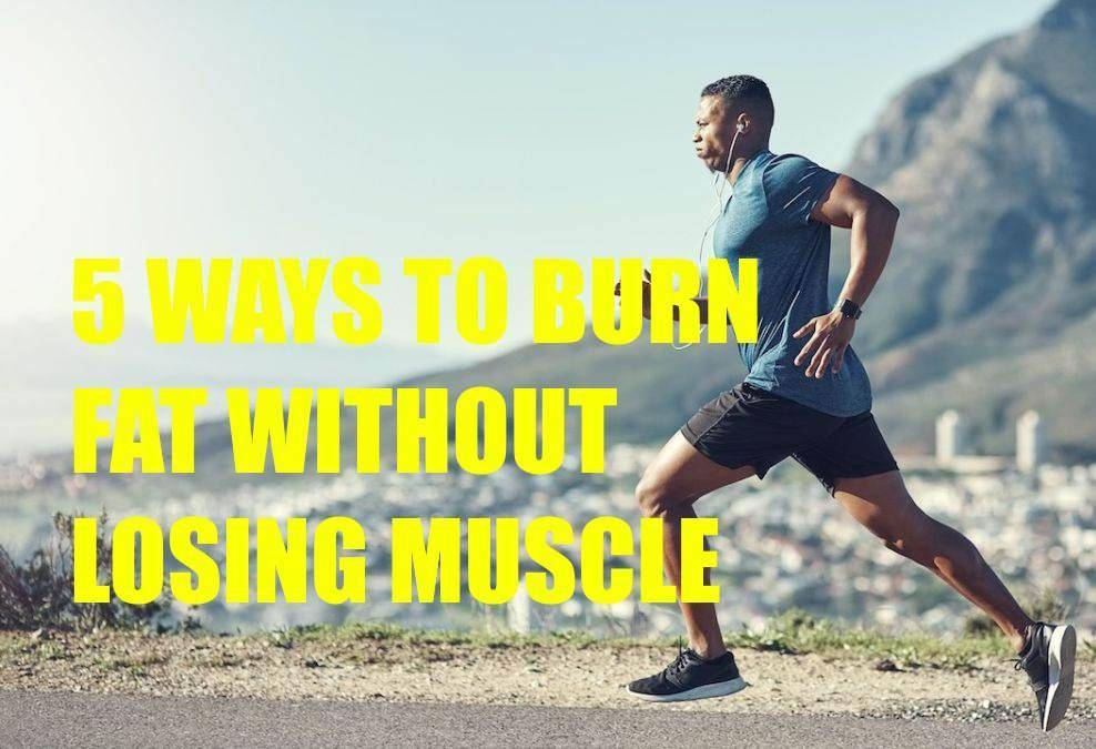 5 WAYS TO BURN FAT WITHOUT LOSING MUSCLE